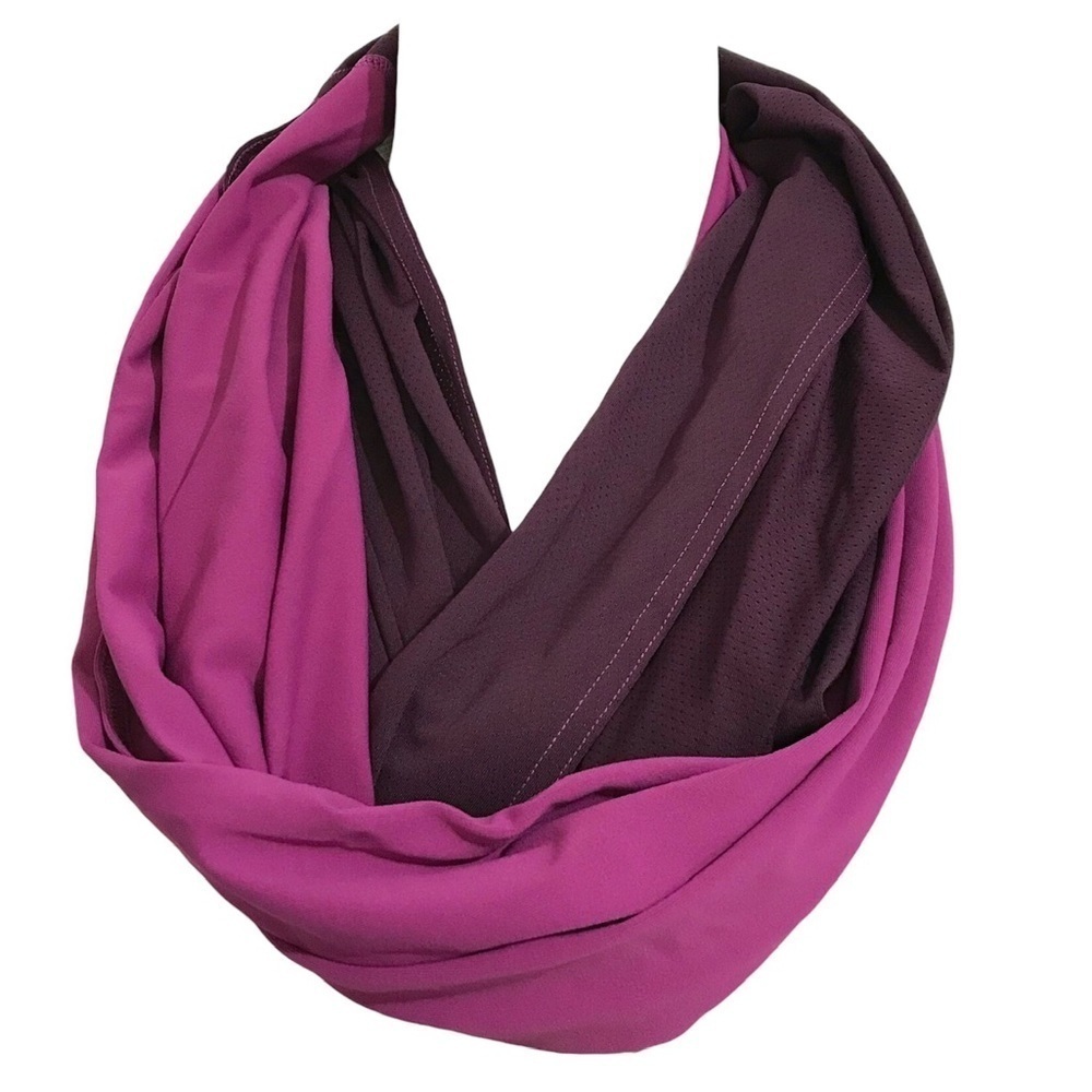 Fabletics Mix Media Infinity Scarf One Size NEW